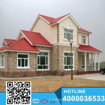 New Design light steel prefab villa/light steel frame house